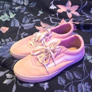 VANS Pink and white Vans